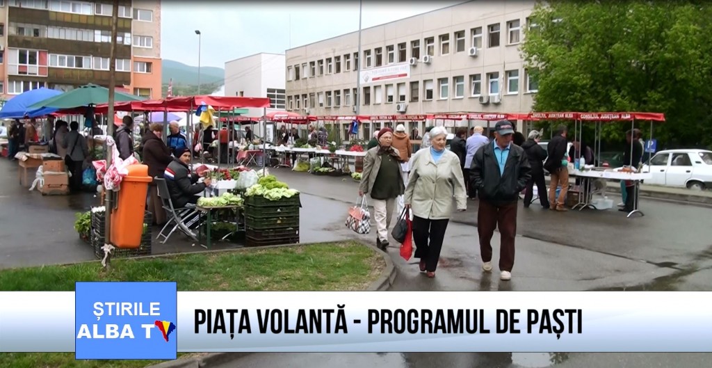 Piața Volantă - Programul de Paști