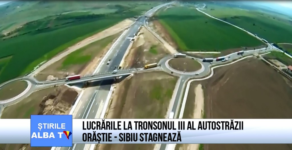 Lucrarile-la-tronsonul-III-al-autostrazii-Orastie-Sibiu-stagneaza