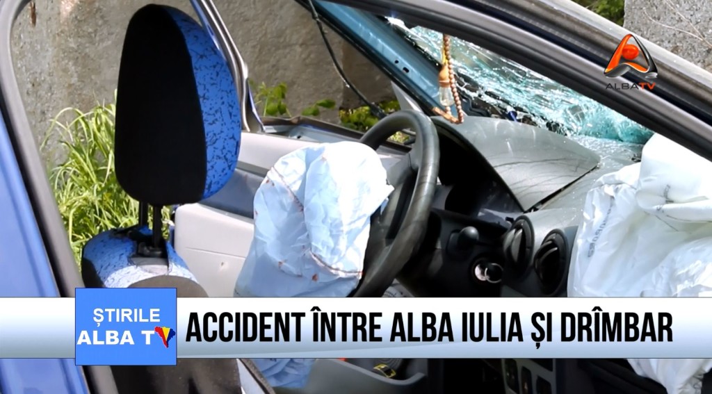 Accident intre Alba Iulia si Drimbar