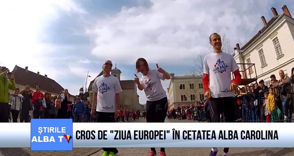Cros de „Ziua Europei" in Cetatea Alba Carolina
