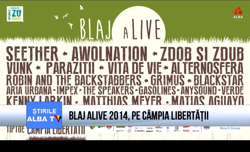 Blaj aLive 2014, pe Campia Libertatii 