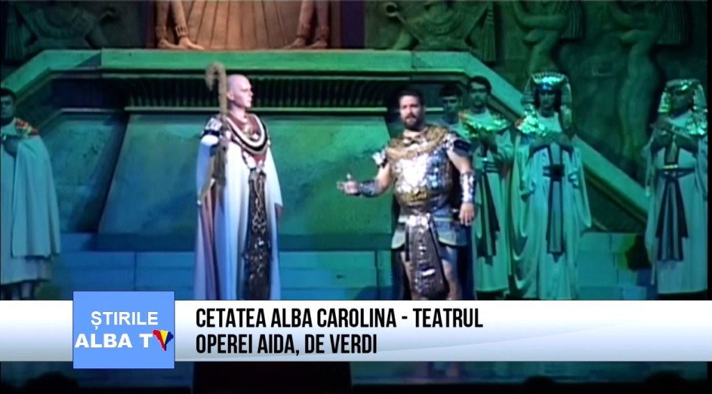 Cetatea Alba Carolina - teatrul Operei Aida, de Verdi