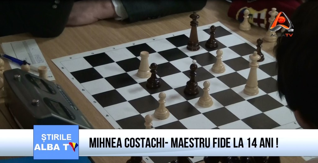 MIHNEA COSTACHI MAESTRU FIDE LA 14 ANI
