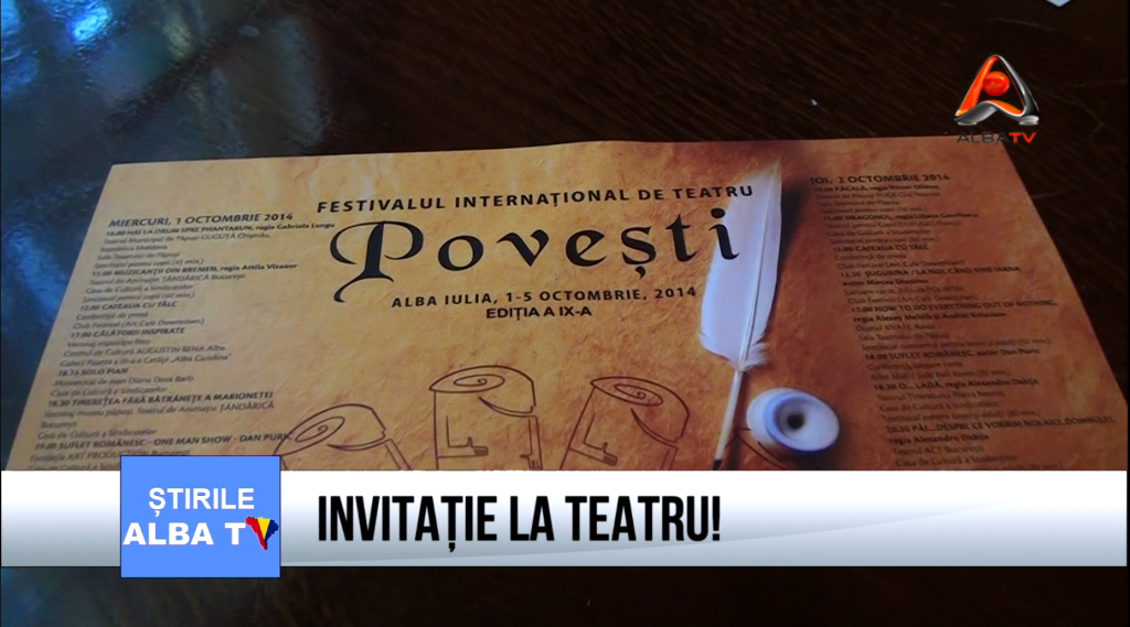 Captureinvitatie la teatru