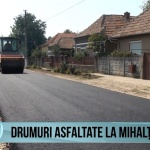 Drumuri asfaltate la Mihalț