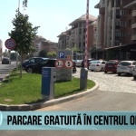 Parcare gratuită în centrul orașului