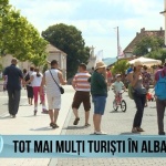 Tot mai mulți turiști în Alba Iulia