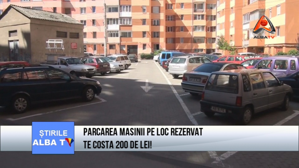 Parcarea masinii pe loc rezervat te costa 200 de lei !