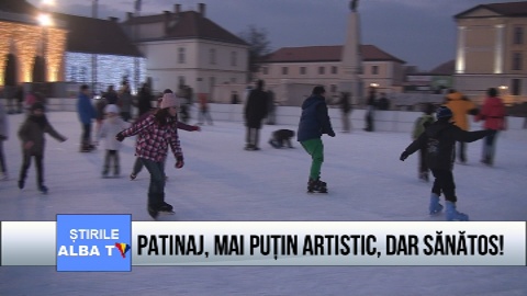 Patinaj, mai putin artistic, dar sanatos !