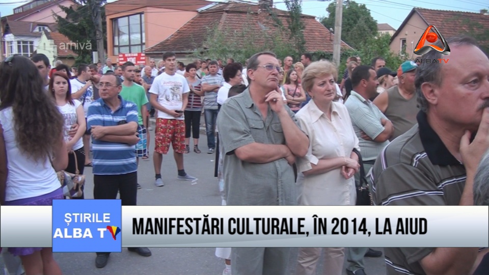 MANIFESTARI CULTURALE, IN 2014, LA AIUD