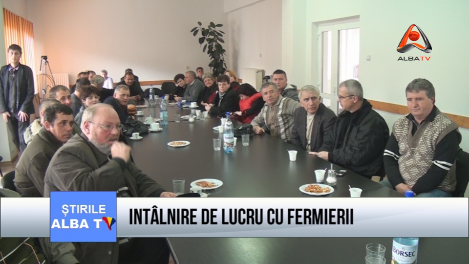 Intalnire de lucru cu fermierii