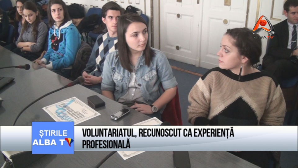 VOLUNTARIATUL, RECUNOSCUT CA EXPERIENTA PROFESIONALA