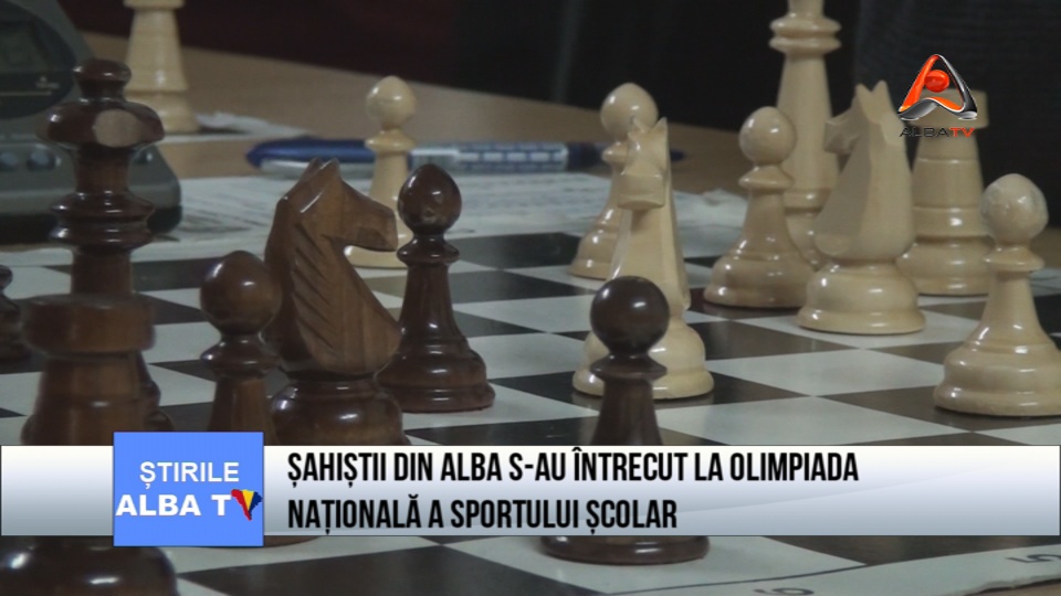 ȘSahistii din Alba s-au intrecut la Olimpiada Nationala a Sportului Școlar
