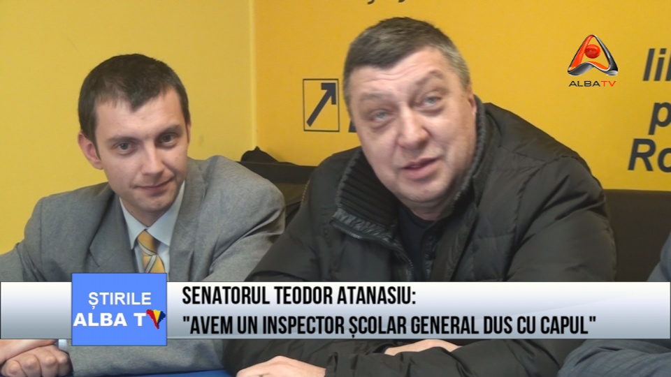 Senatorul Teodor Atanasiu: "Avem un inspector scolar general dus cu capul"
