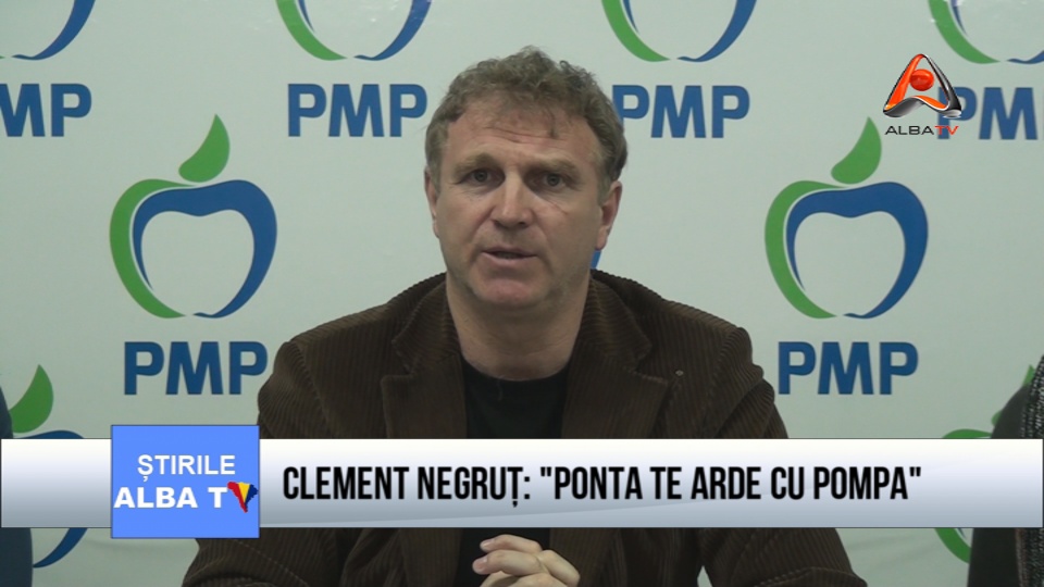 Clement Negrut: ”Ponta te arde cu pompa”
