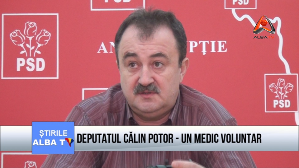 Deputatul Calin Potor - un medic voluntar