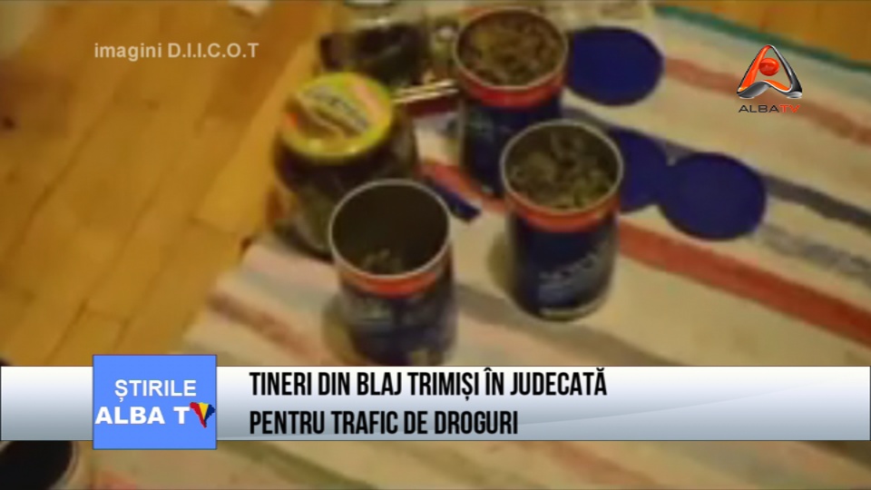 Tineri din Blaj trimisi in judecata pentru trafic de droguri