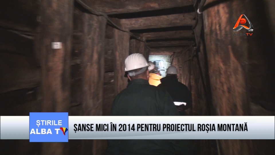 Sanse mici in 2014 pentru proiectul Rosia Montana