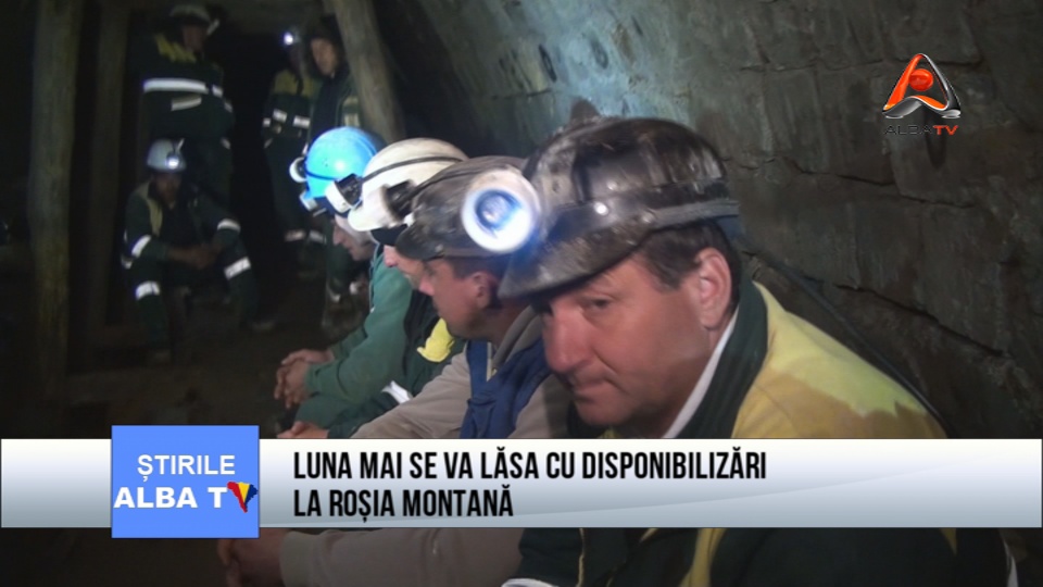 Luna mai se va lasa cu disponibilizari la Rosia Montana