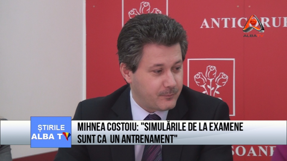 Mihnea Costoiu: ”Simularile la examene sunt ca un antrenament”