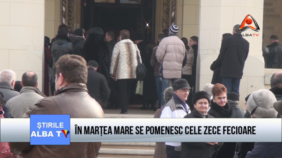 În Marţea Marea se pomenesc cele zece fecioare