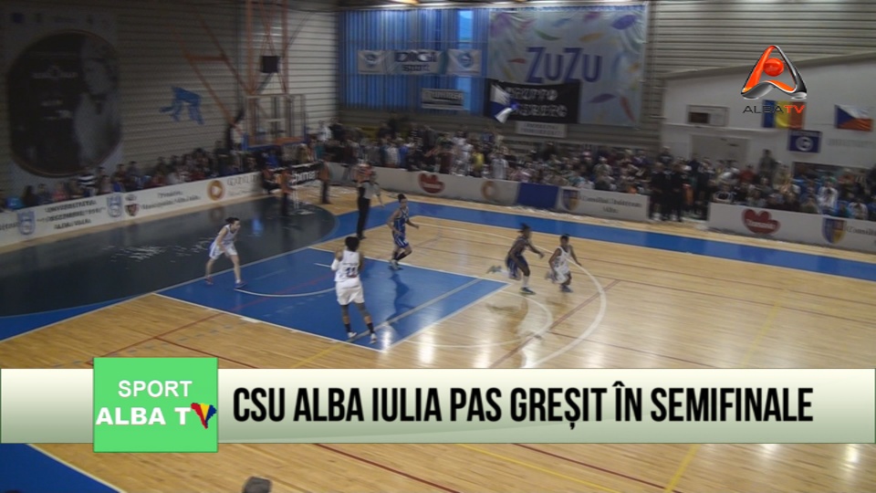 CSU Alba Iulia pas gresit in semifinale