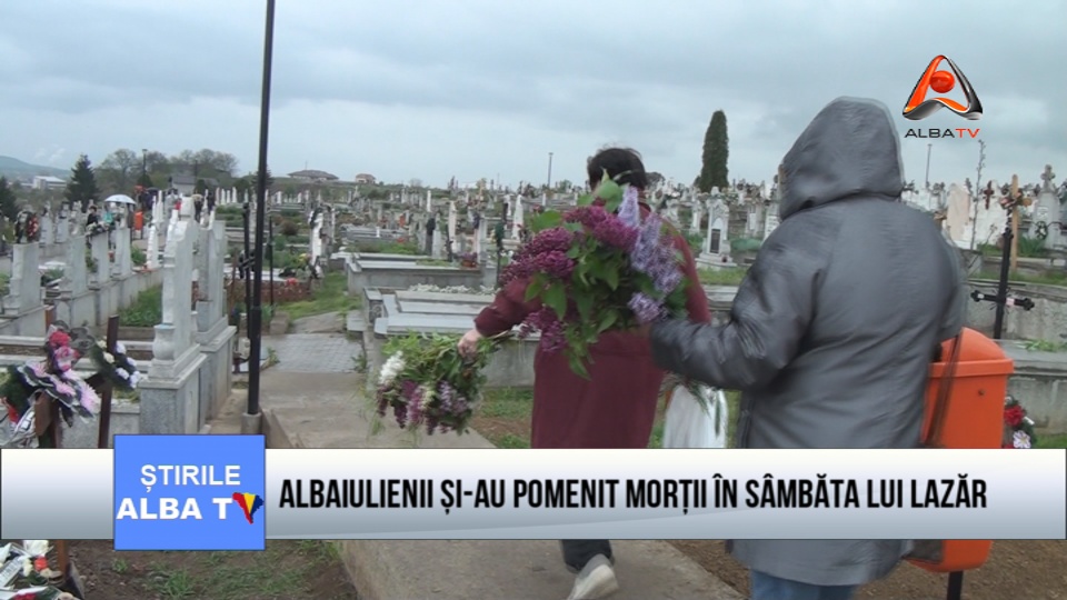 Albaiulienii si-au pomenit mortii in Sambata lui Lazar