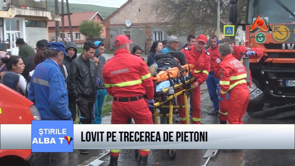 Lovit pe trecerea de pietoni