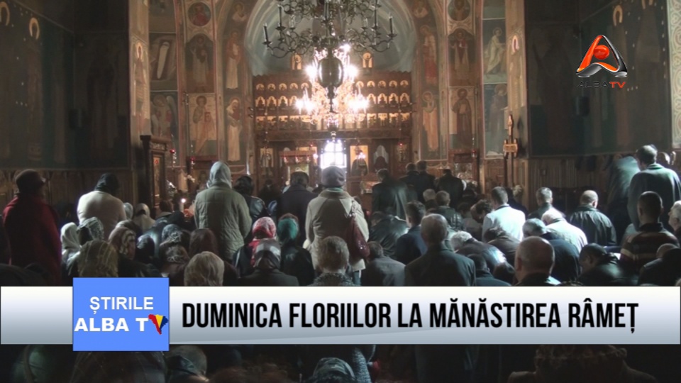 Duminica Floriilor la Manastirea Rimet