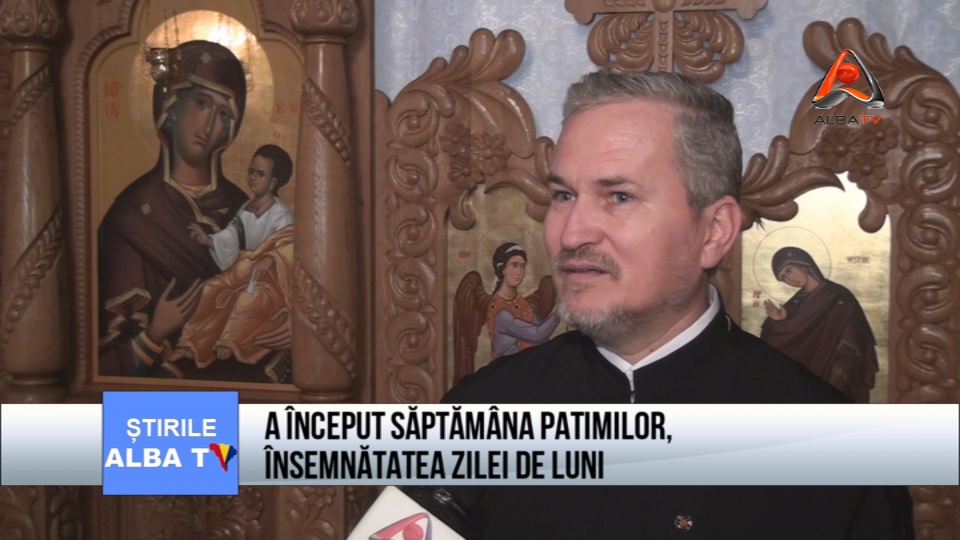 A inceput saptamana patimilor, insemnatatea zilei de luni