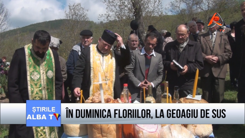 In Duminica Floriilor, la Geoagiu de Sus