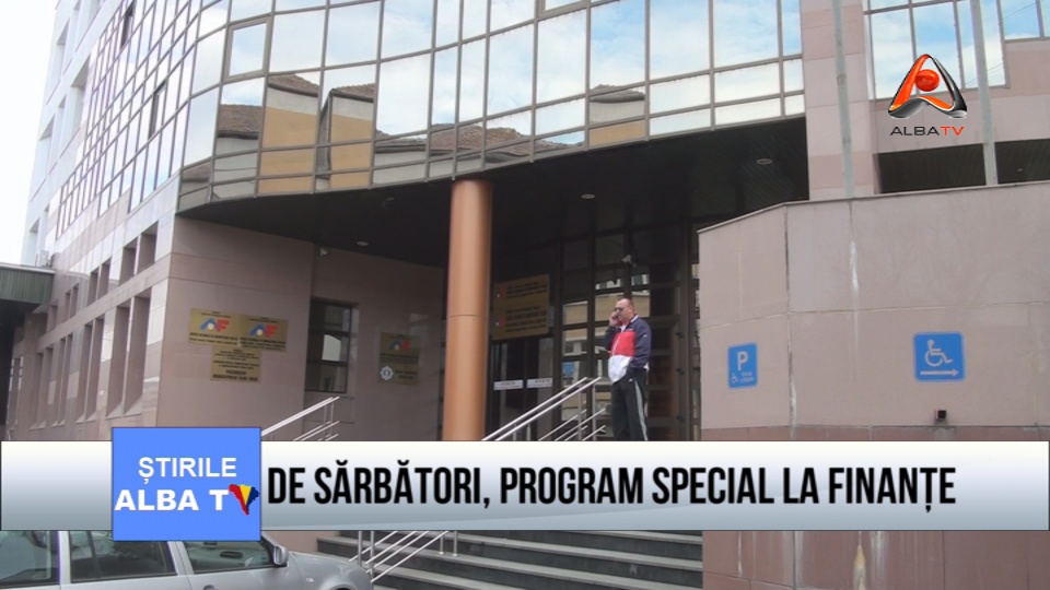 De sarbatori, program special la Finante