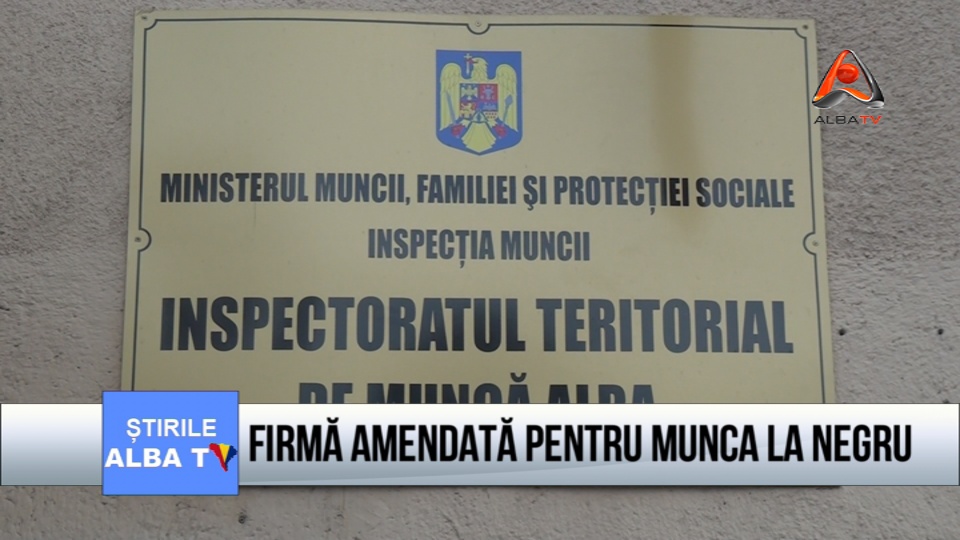 Firma amendata pentru munca la negru