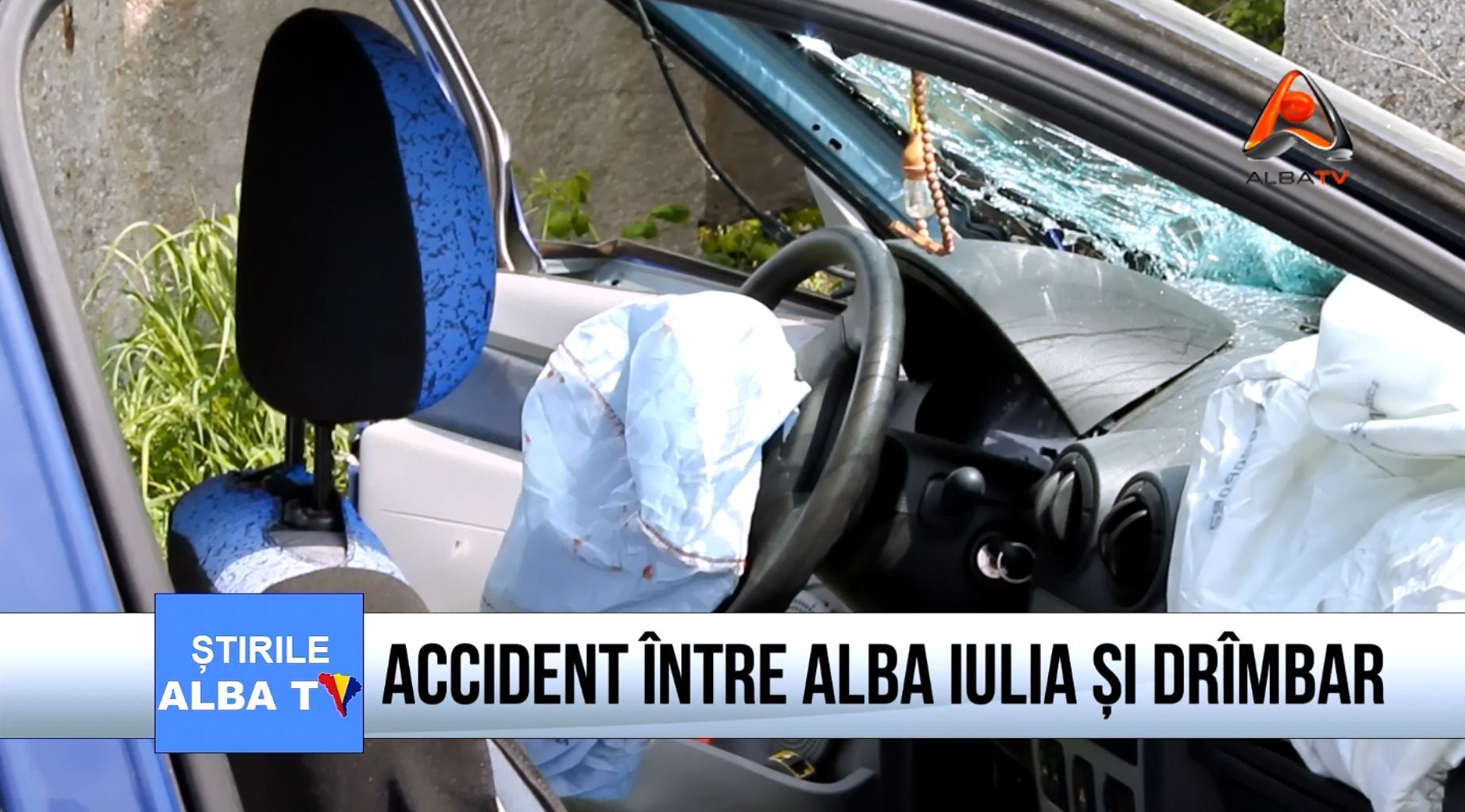 Accident intre Alba Iulia si Drimbar