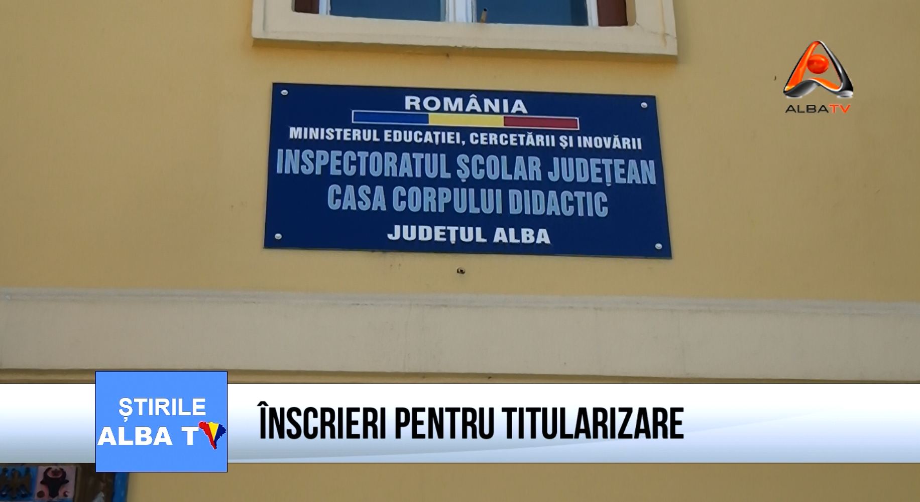 INSCRIERI PENTRU TITULARIZARE