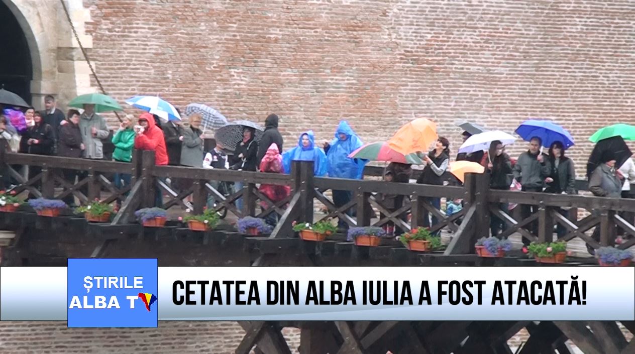 Cetatea din Alba Iulia a fost atacata!