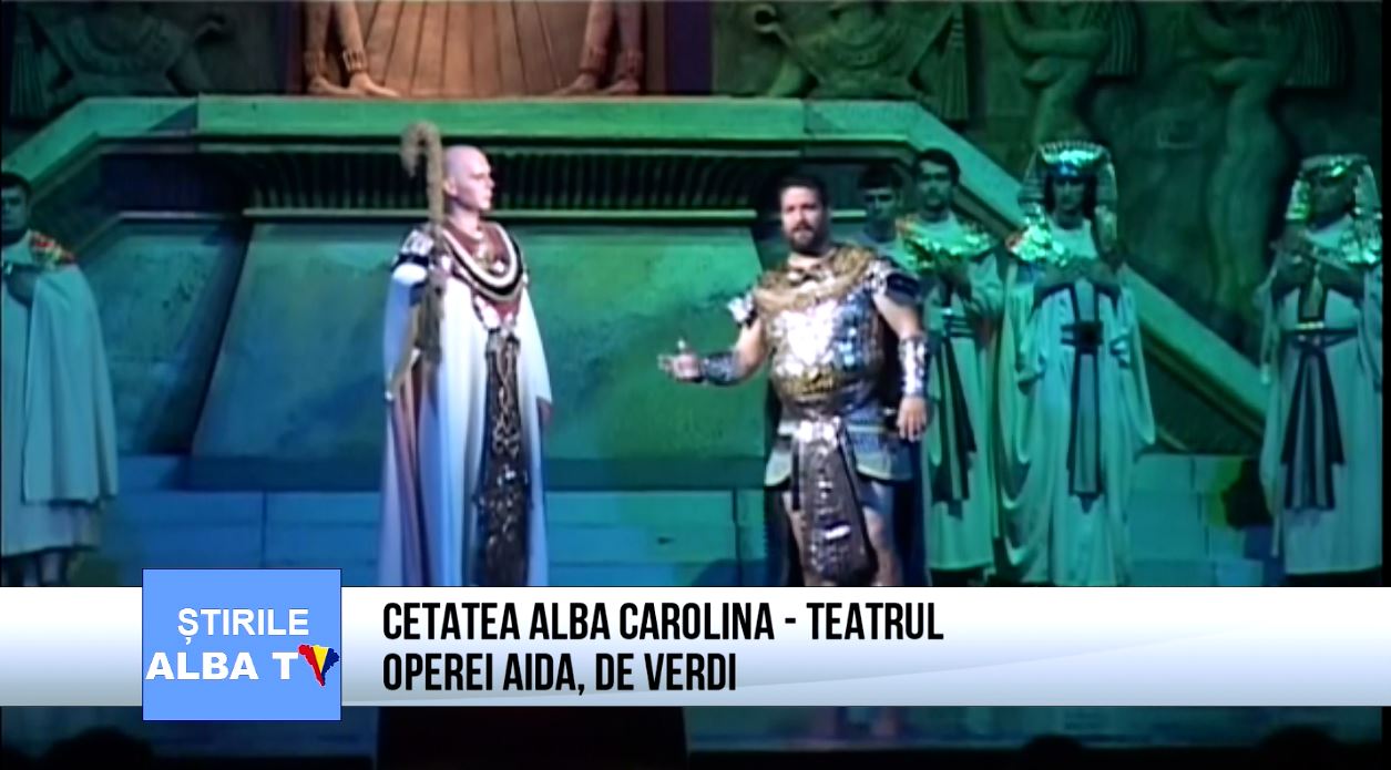 Cetatea Alba Carolina - teatrul Operei Aida, de Verdi