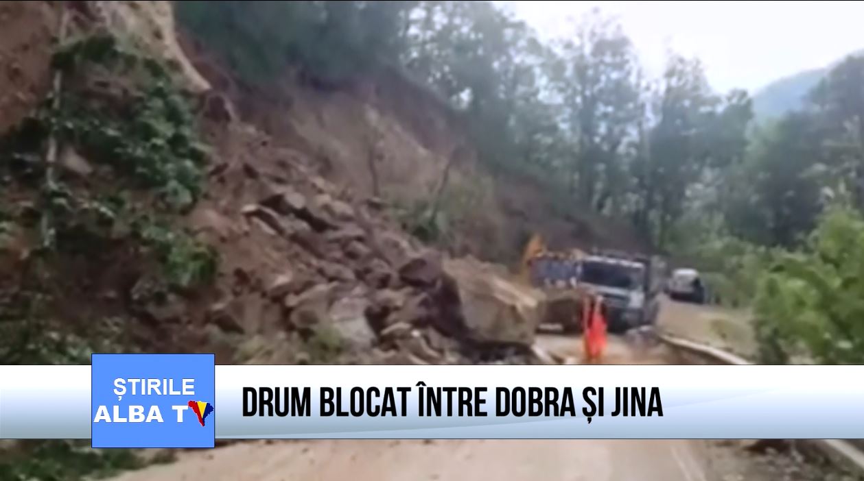 Drum blocat intre Dobra si Jina