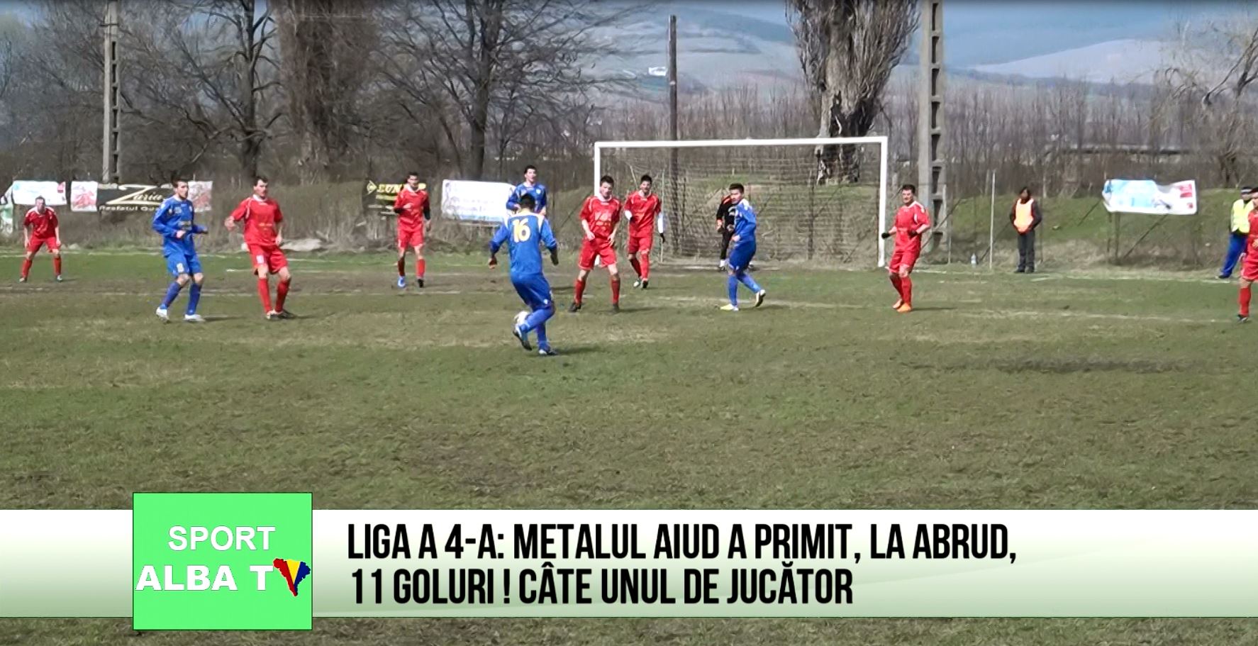 Liga a 4-a: Metalul Aiud a primit, la Abrud, 11 goluri ! Cate unul de jucator..