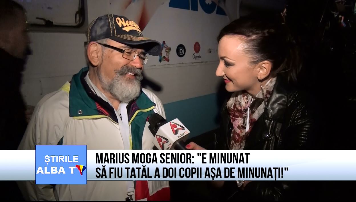 Marius Moga Senior: „E minunat sa fiu tatal a doi copii asa de minunati!”