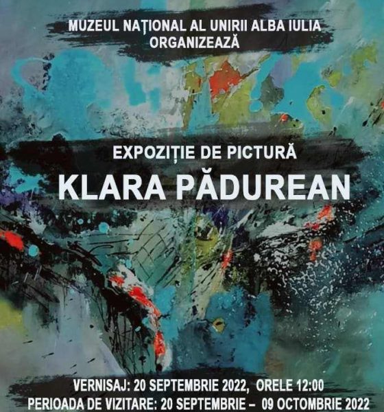 klara padurean  Muzeul Național al Unirii Alba Iulia, expoziție de pictură realizată de artista Klara Pădurean klara padurean 560x600