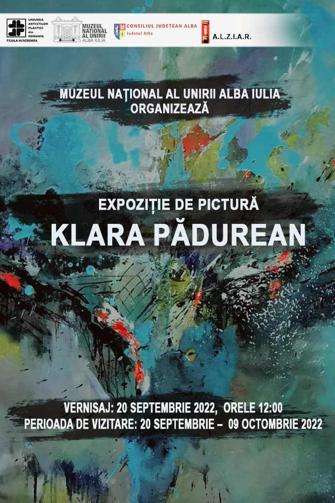 klara padurean  Muzeul Național al Unirii Alba Iulia, expoziție de pictură realizată de artista Klara Pădurean klara padurean